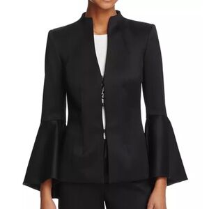 Alice + Olivia Black Blazer with Flared Sleeves sizes 8